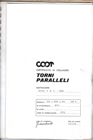 Tornio CMT 225x1050