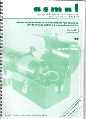 Alimentatore di barre ASMUT serie AB