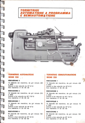Tornio automatico SICME