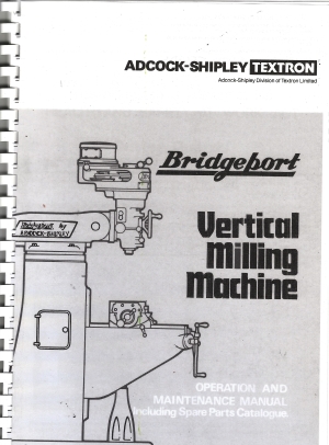 Bridgeport fresatrice testa veloce