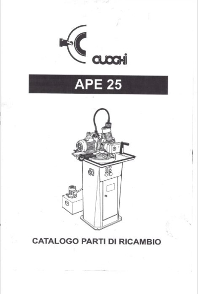 Affilatrice Cuoghi Ape 25