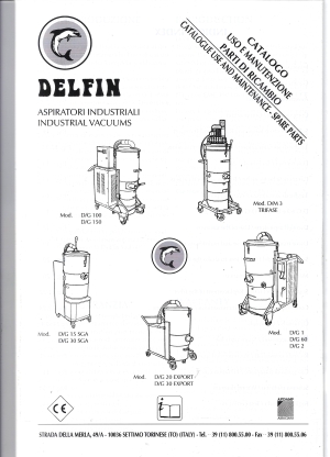 Aspiratori industriali Delfin DM 3